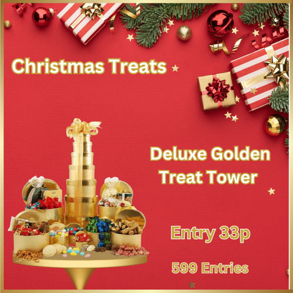 Deluxe Golden Treat tower
