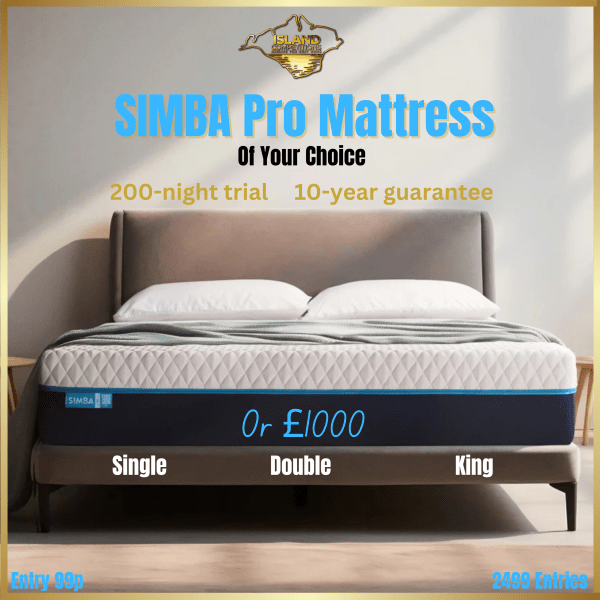 SIMBA Pro Mattress or £1000
