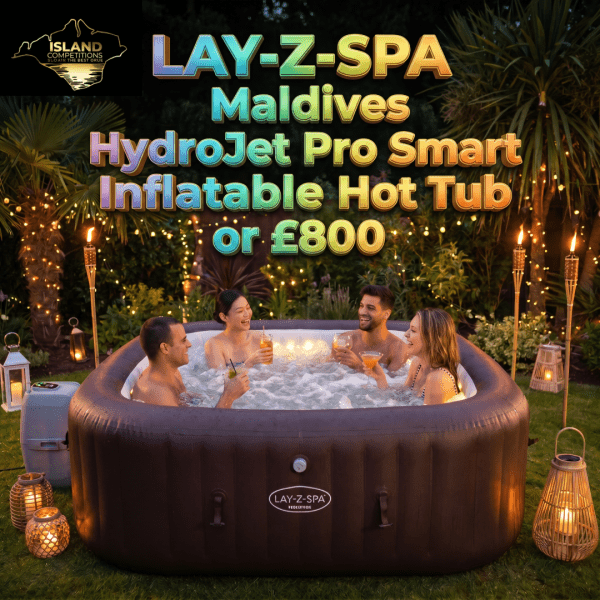 LAY-Z-SPA Maldives HydroJet Smart Pro Hot Tub or £800