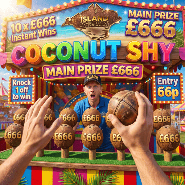 666 Coconut Shy Smash one off to Win