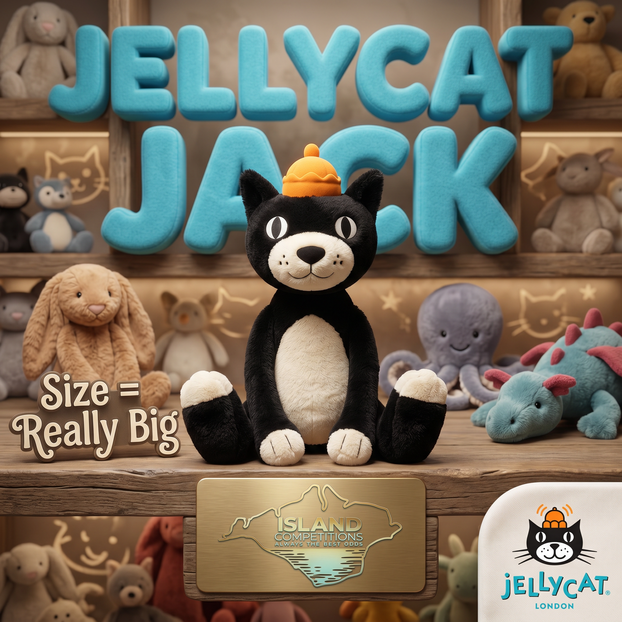 ~~~ JellyCat Jack ~~~ "Really Big" ~~~~~~~~~~~~~~~~~~~~~