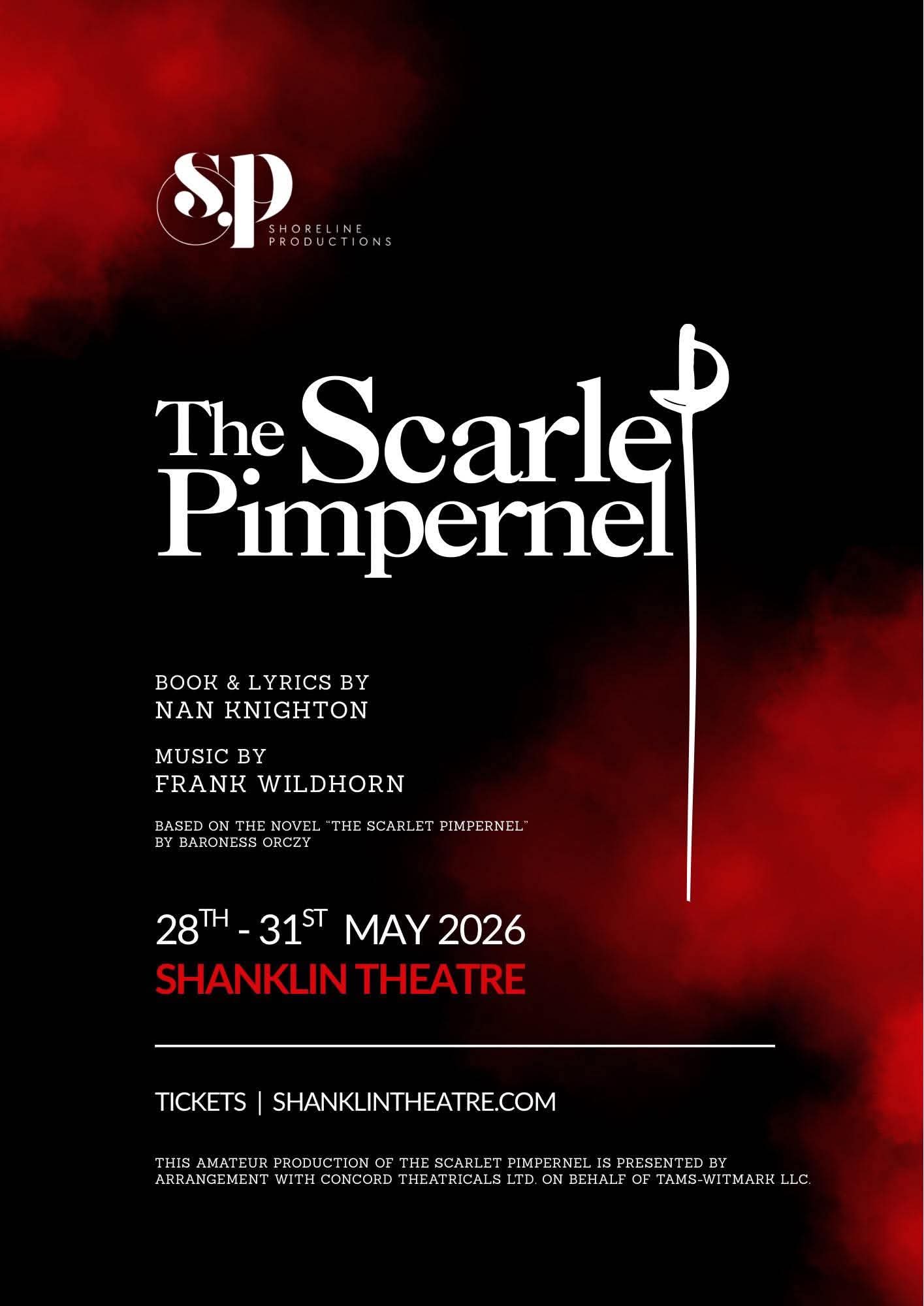 FREE TO ENTER 4 x Shanklin Theatre tickets For The Scarlet Pimpernel - Image 3