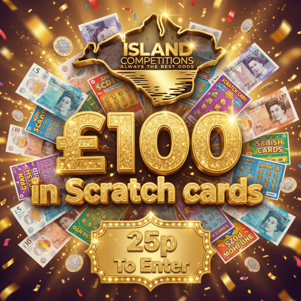 £100 in Scratch Cards for 25p  ~~~~~~~~~~~