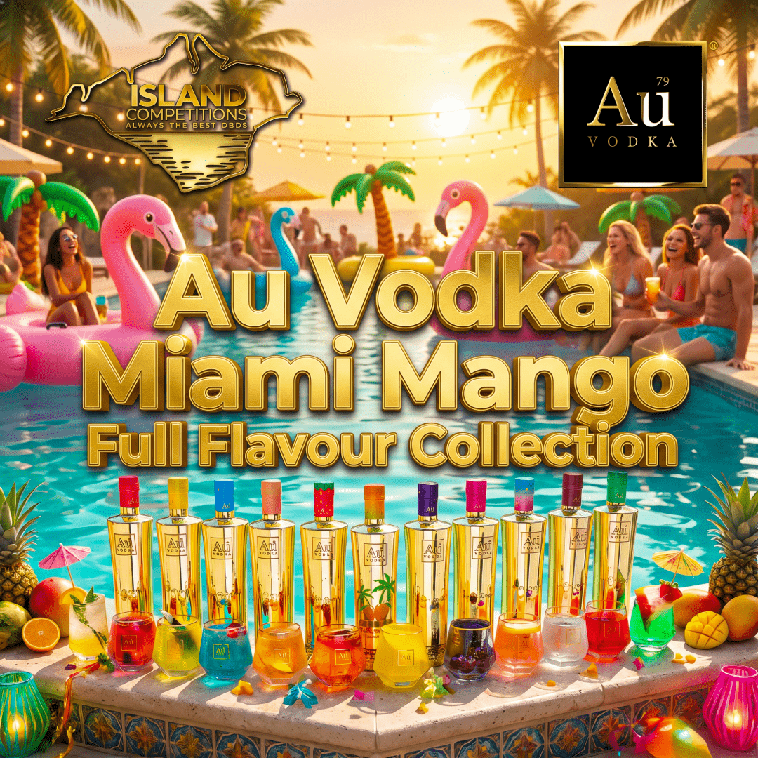 Au Vodka Miami Mango Full Flavour Collection