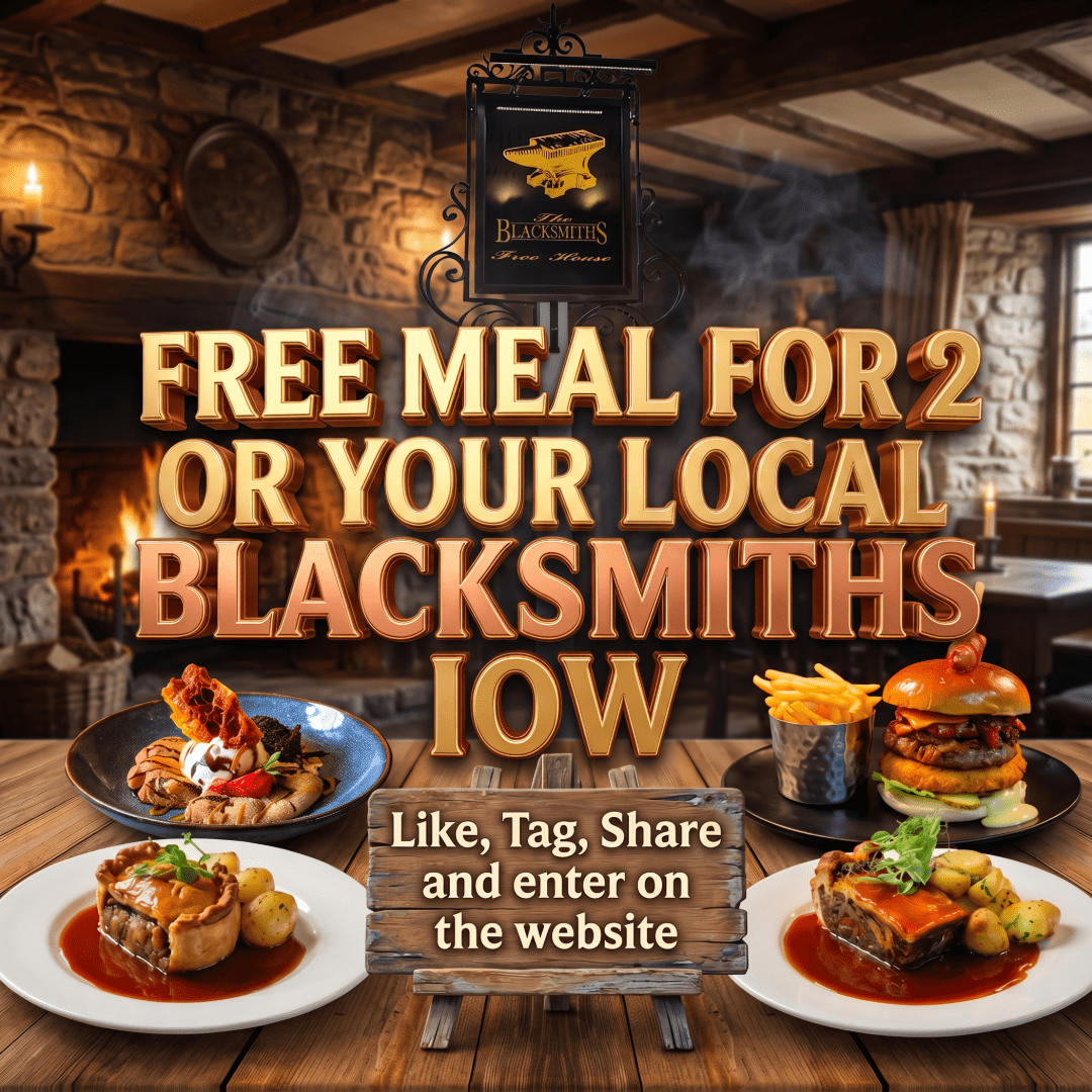 Free To Enter Meal At The Blacksmiths IOW