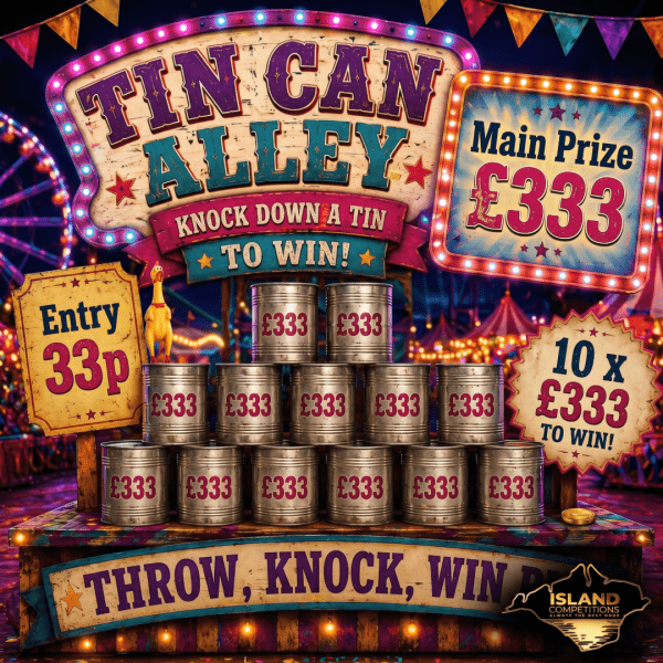 ~~~ Tin Can Alley ~~~ Knock 1 off to Win
